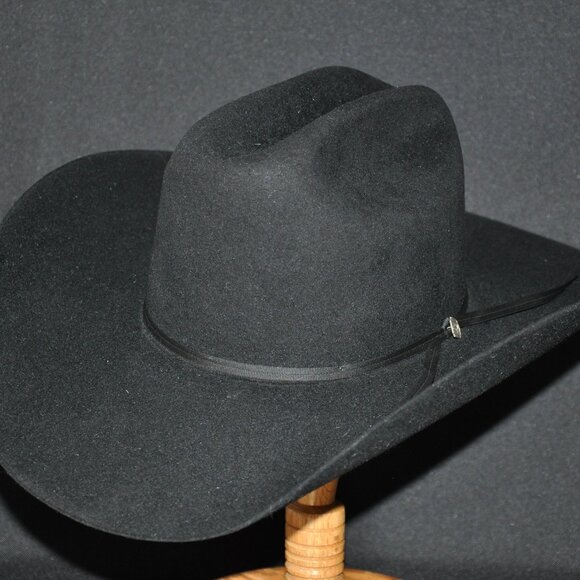 New Resistol 7X Black Hat - Picture 1 of 6